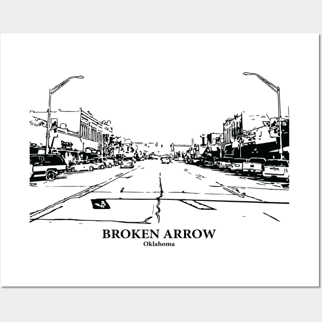 Broken Arrow - Oklahoma Wall Art by Lakeric